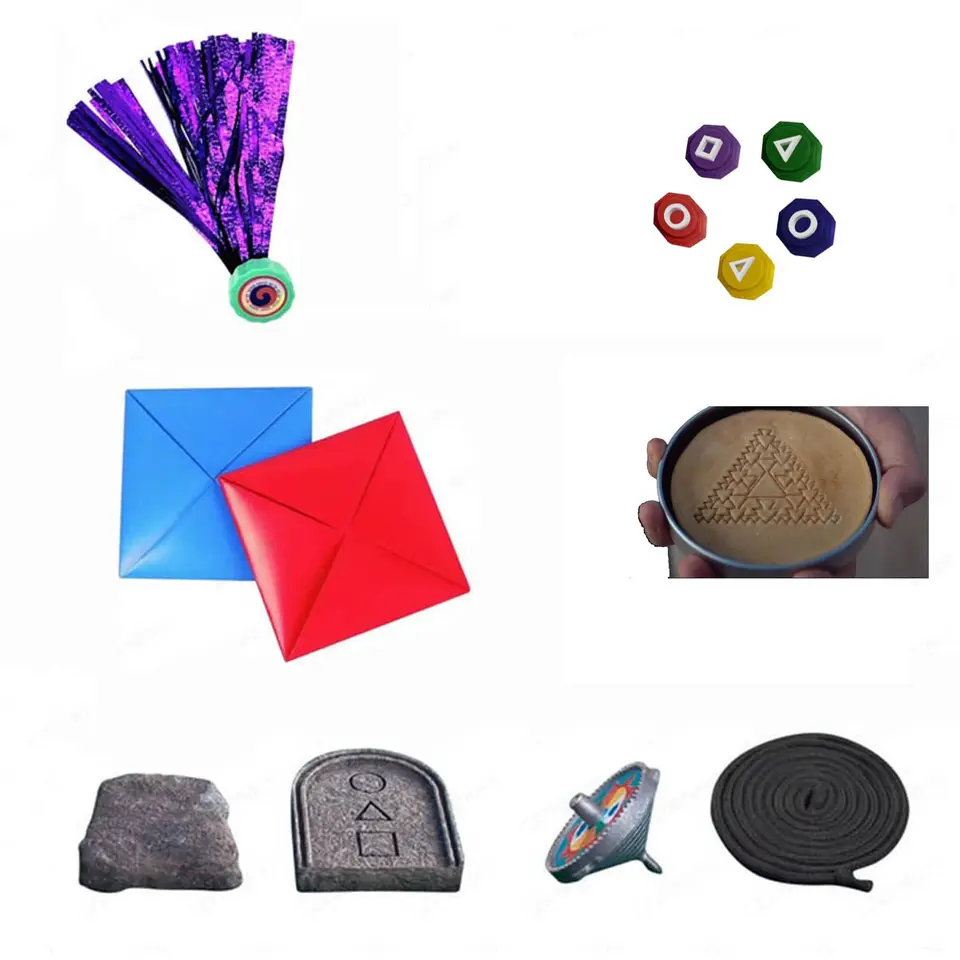 Gonggi Kórejská hra Gong-gi kamenná hra Gi Tradícia tradície Folk Games Coordinate Social Party Game 3D Kids Hray Decor Desktop Ornament