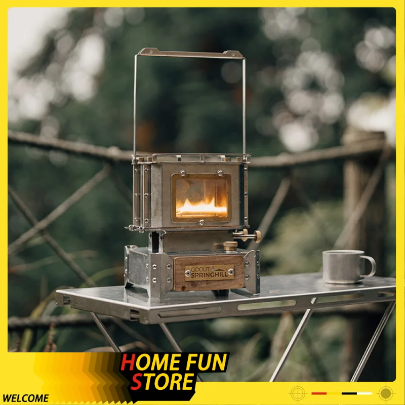 Goout Springhill Head Kerosén sporák Fire Sledovanie vonkajšej lampy kachľové kachle Vlastné olejové kachle vykurovanie kachle kemping čajový kachle