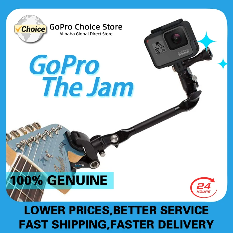 GoPro Hero13 Original (The Jam) Hudobný stojan pre Go Pro Hero12 11 10 9 Black Action Camera Nastaviteľný stojan pre GoPro Camera