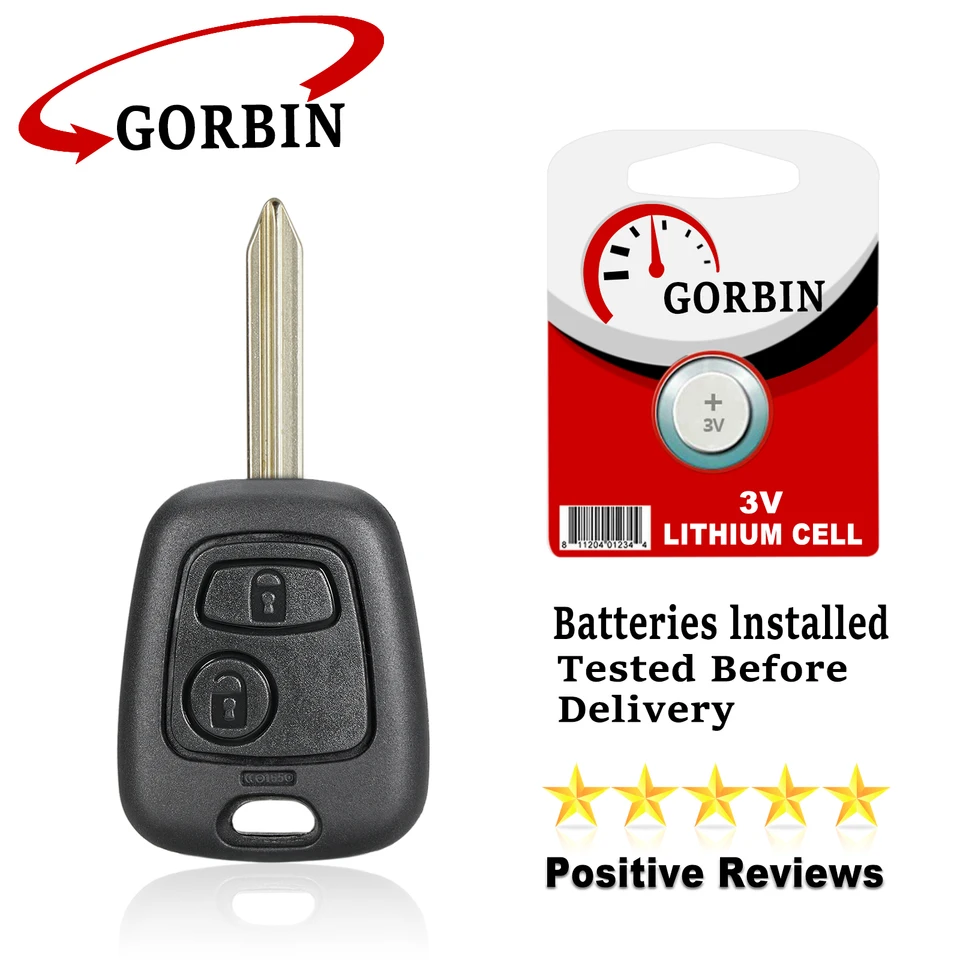 Gorbin SX9 Blade Car Diaľkový kľúč pre Citroen Saxo Picasso XSara Berlingo C1 C2 C3 C4 Auta