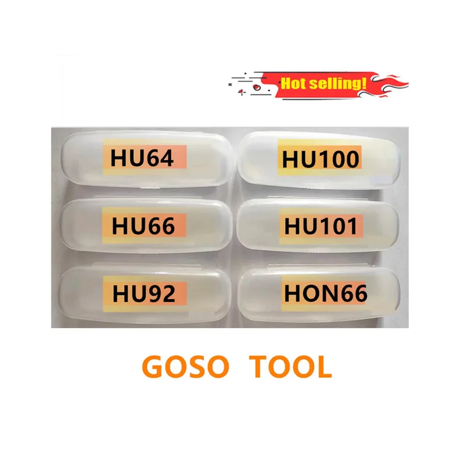 Goso Hu66 Vnútorný drážkový zámok Pick Locksmith Tool pre VW