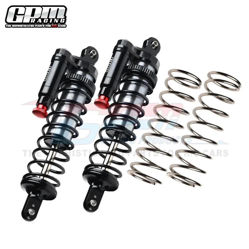 GPM All-kovové vákuum Vstavané vysoko presné piestové pružiny 172 mm predná a zadná absorpcia nárazu pre Traxxas 1/6 XRT