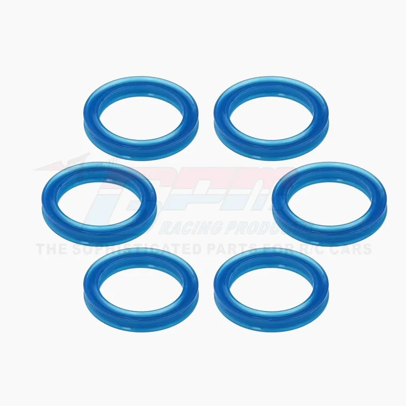 GPM diferenciálne výstupné prevody PTFE Washer 6x10x0,5 mm pre Traxxas 1/5 X-MAXX 8S XRT 1/6 8S