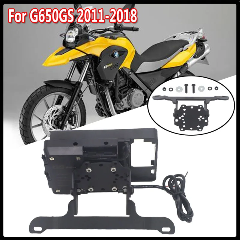 GPS inteligentný telefón Navigation Monting Bracket Adapter Držiteľ pre BMW G650GS G650 GS 2011 2012 2013 2014 2015 2016 2016 2017 2018