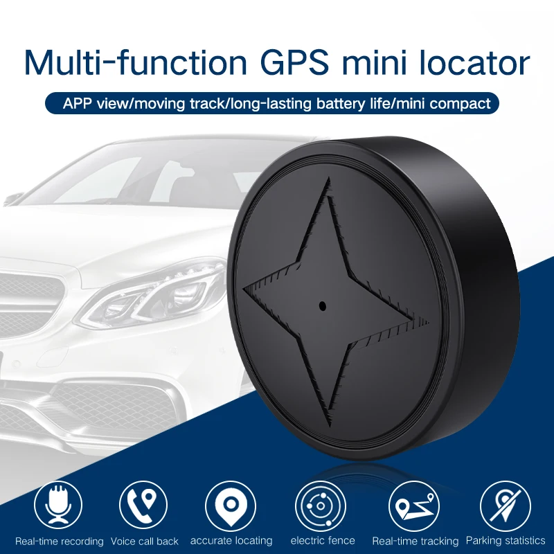 GPS Tracker Strong magnetické vozidlo sledovanie vozidla proti Lost-Lost proti krádeži Mini prenosné presné polohovanie GSM GPS Locator