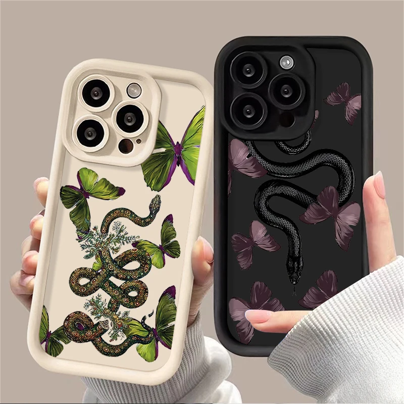 Grafická tlaková tlačová tlač pre hadie pre puzdro pre Samsung Galaxy A35 A55 A15 A25 A16 A06 A05 A05S A24 A13 A23 A12 A22 A32 A52 A52 A71 A51 4G 4G 4G