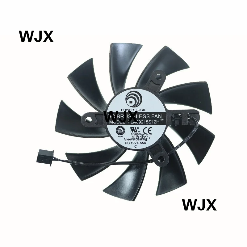 Grafická ventilátor PLA09215S12H DC12V 0,55A 2PIN PRE EVGA GEFORCE GTX 750 TI SC MINI