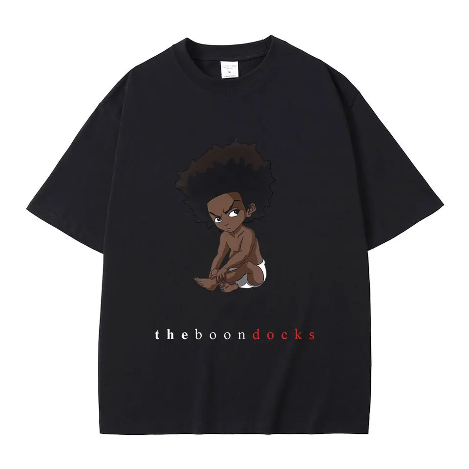 Grafické tričko Boondocks Funny Men Women Cosplay rapper The Notoricky Big Ready to Die Tlač tričku Biggie Smalls T tričká