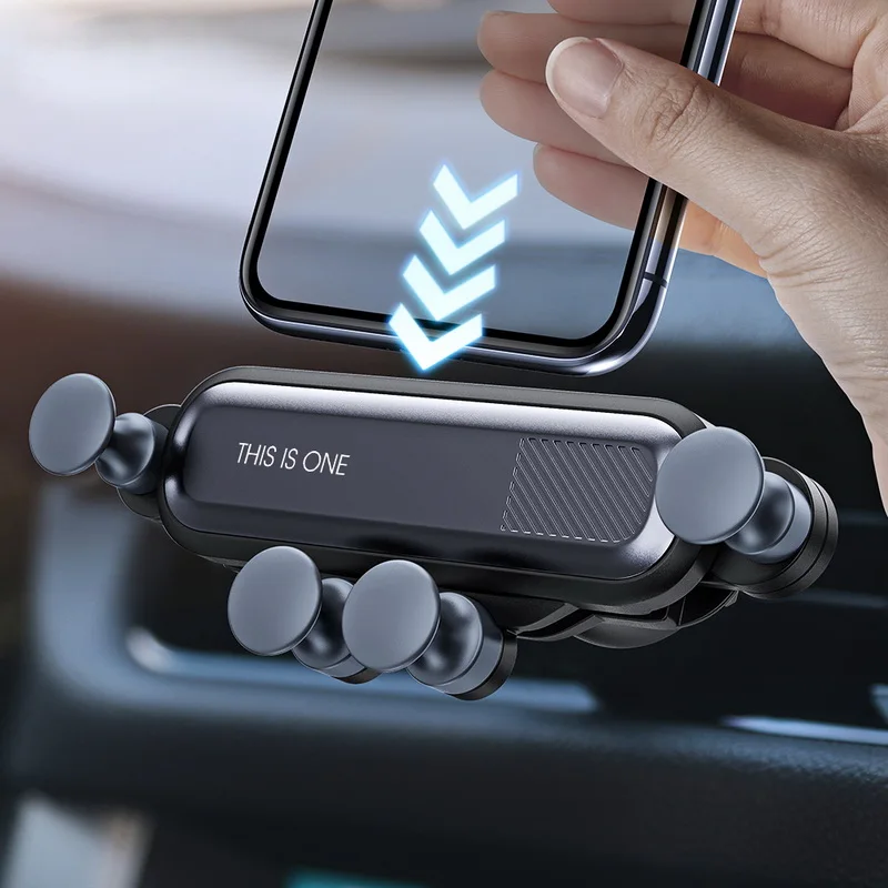Gravitačný automobil Držiteľ Air Vent Mount GPS podpora pre Jeep Wrangler JK Skoda Fabia Renault Clio 4 Suzuki Vitara 2017 BMW X5 E