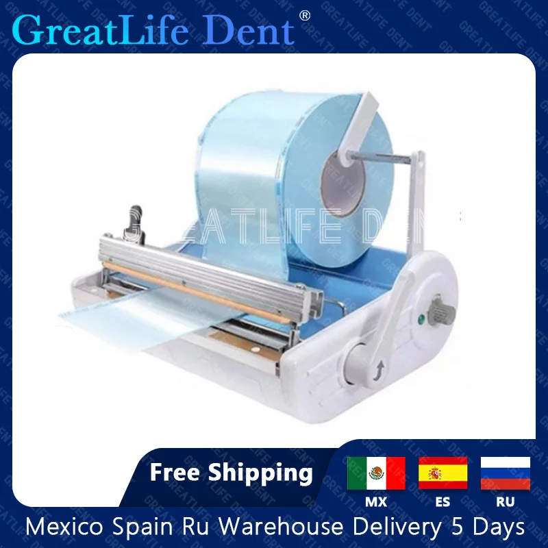GreatLife Medical Sterilization Talecing Machine s držiakom zubný tmel pre sterilizátor Automatický klinický zubný produkt