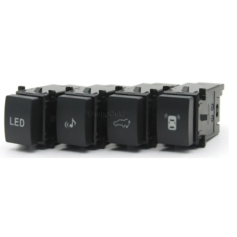 Green Light Car LED DRL Light BSM BSM spínač zapnutia hudobného spínača pre Subaru Forester (SK) 2019 2020 2021