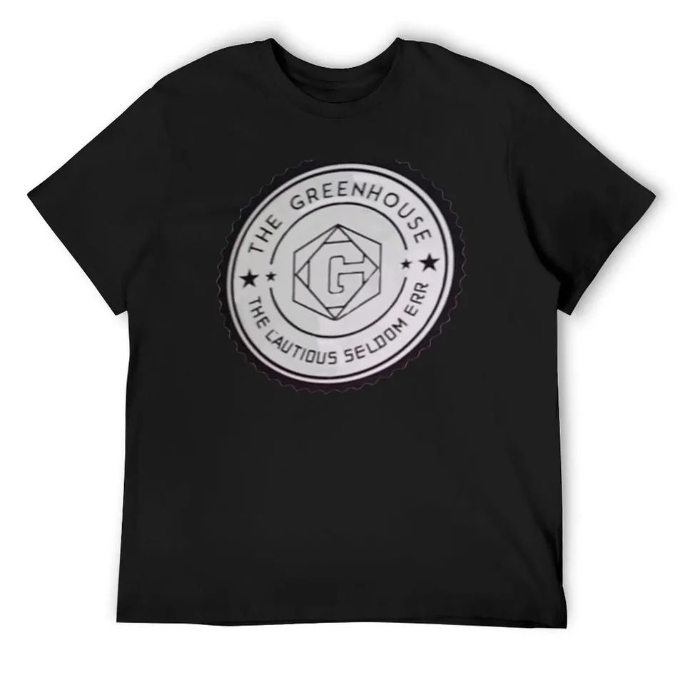 Greenhouse Academy Logo Tričko Tops vtipné tričko Roztomilé topy T tričko muži