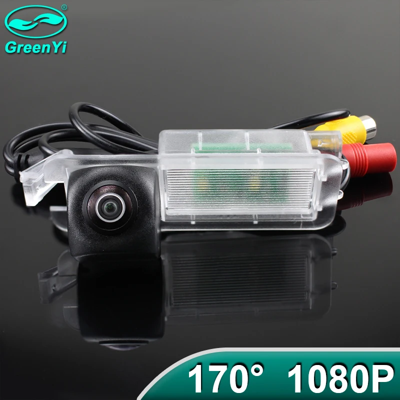 Greenyi 170 stupňov 1920x1080p AHD Špeciálny výhľad vozidla Zadný fotoaparát pre Jeep Compass 2 MP 552 2017 2018 2019 2020 2021