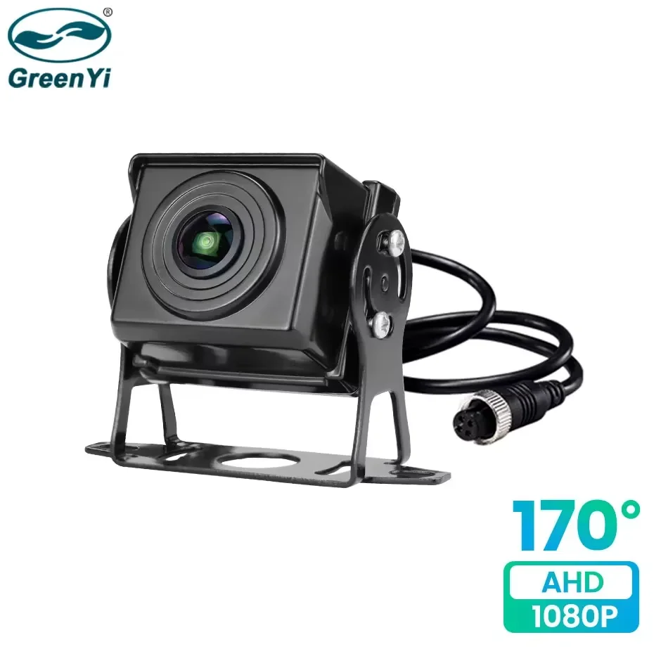 Greenyi 170 ° AHD 1080p Fisheye široký obsah šošovky High Light Night Vision vozidlo Vzhľad