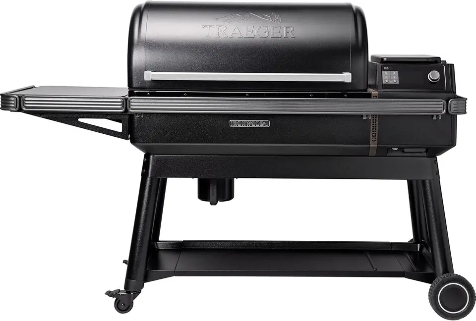 Grills Ironwood XL Electric Drevené pelety Grill a fajčiar s WiFi a Connectivity Connectivity Celkovo varenie 924 štvorcových