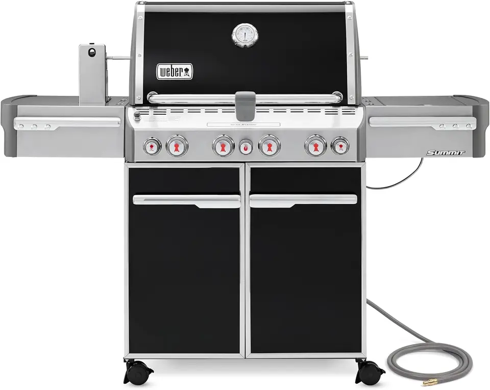 Grily BBQ 6-horák Zemný plyn Grill Black 30 