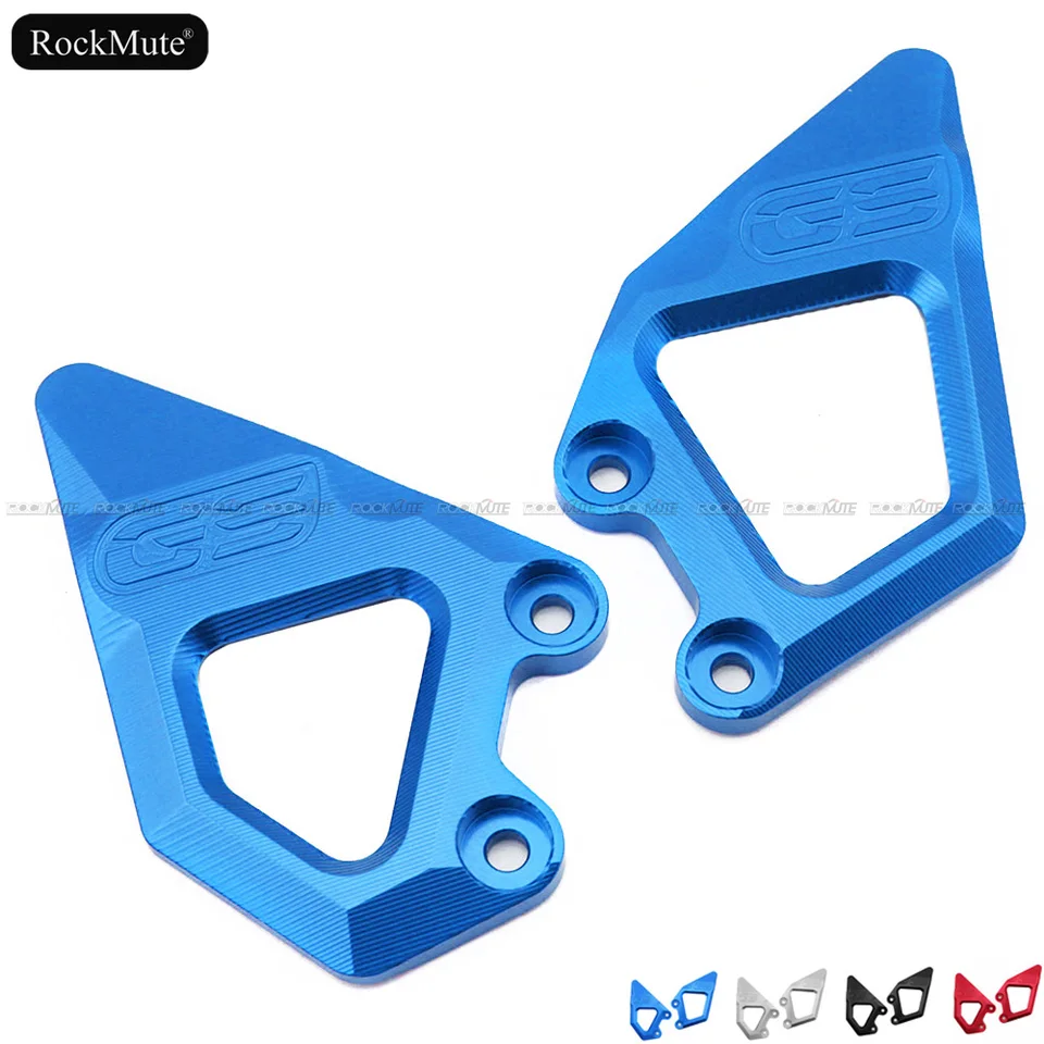 GS Footrest Path Plates Protector pre BMW R1200GS LC 2013-2018, Adventure 2014-2018, R1200R 2015-2017