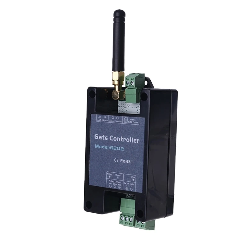 GSM 2G Garážové brány Otvárač diaľkového ovládača diaľkového ovládača Free Call Relise Switch Unit podporuje 200 používateľov 850/900/1800/1900 MHz