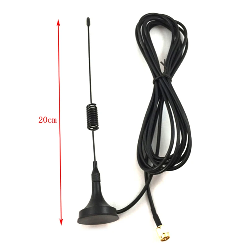 GSM GPRS anténa 900 -1800MHz 3DBI SMA kábel 1 m Magnetická základňa diaľkového ovládania