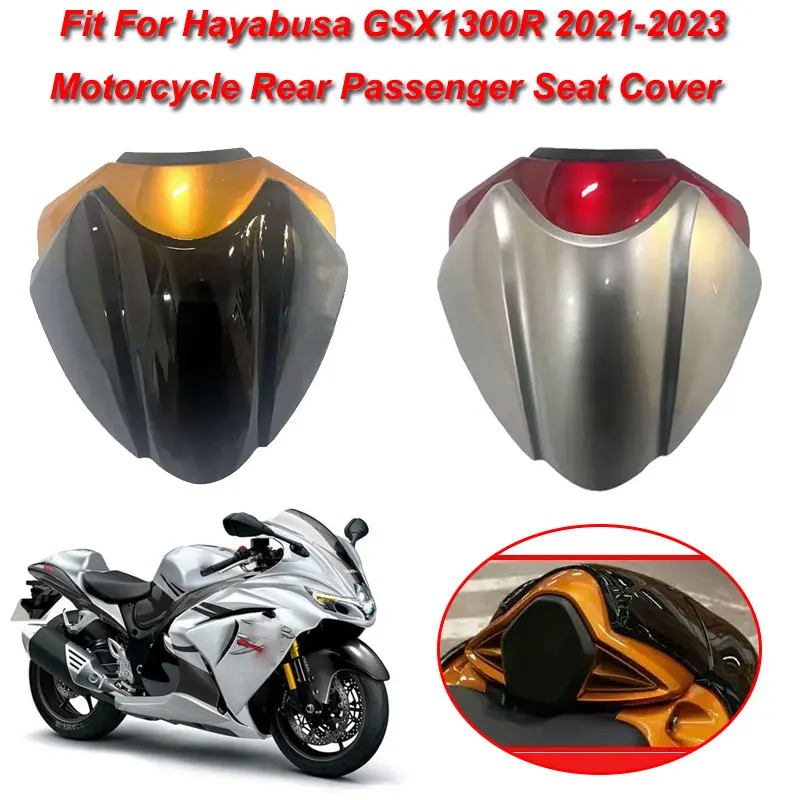 GSX 1300R Motocyklové zadné sedadlo krytu kapotálnu kapotáž Osobný zadný kryt pre Suzuki Hayabusa GSX1300R 2021-2023