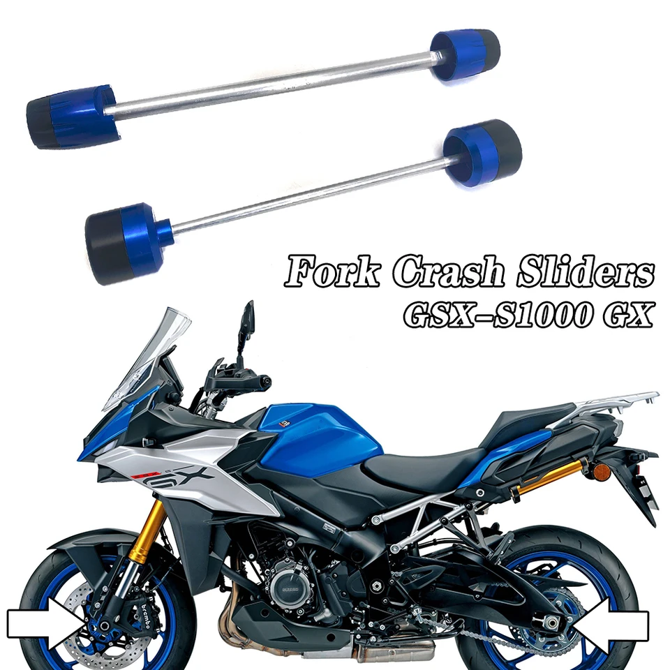 GSX S1000 GX Motocykel prednej zadnej nápravy na zlyhanie kolies pre ochrancu kolies pre Suzuki GSX-S1000 GX GSX S1000GX 2024