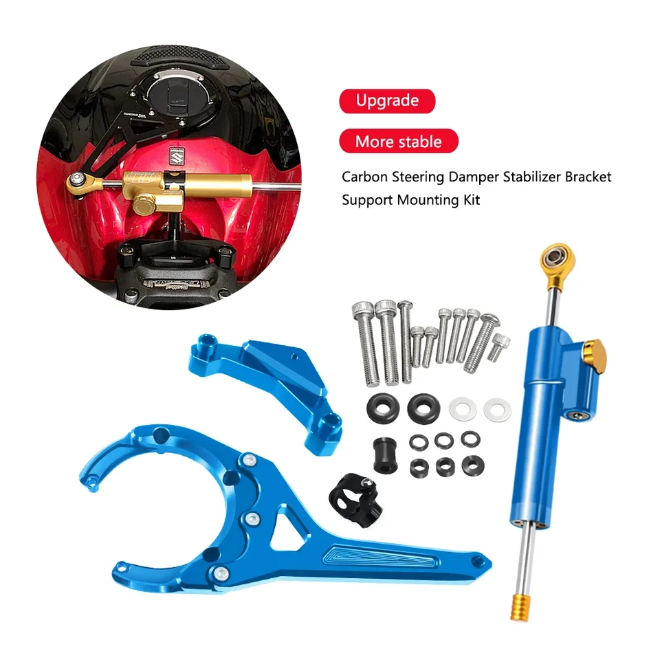 GSXS GSX-S 1000/F VLASTNOSŤ ZAMESTNANIE Dávka stabilizátorov podpory MONT KIT PRÍSLUŠENSTVO PRE GSXS1000 GSX-S1000F 2016-2021 2022 2023