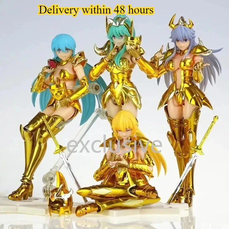 GT Saint Seiya Mýtus mýtus Ex Scorpio's Geraldine/Verna Verna/Aries's Dolores/Pisces Venus Knights of Zodiac Action Figure