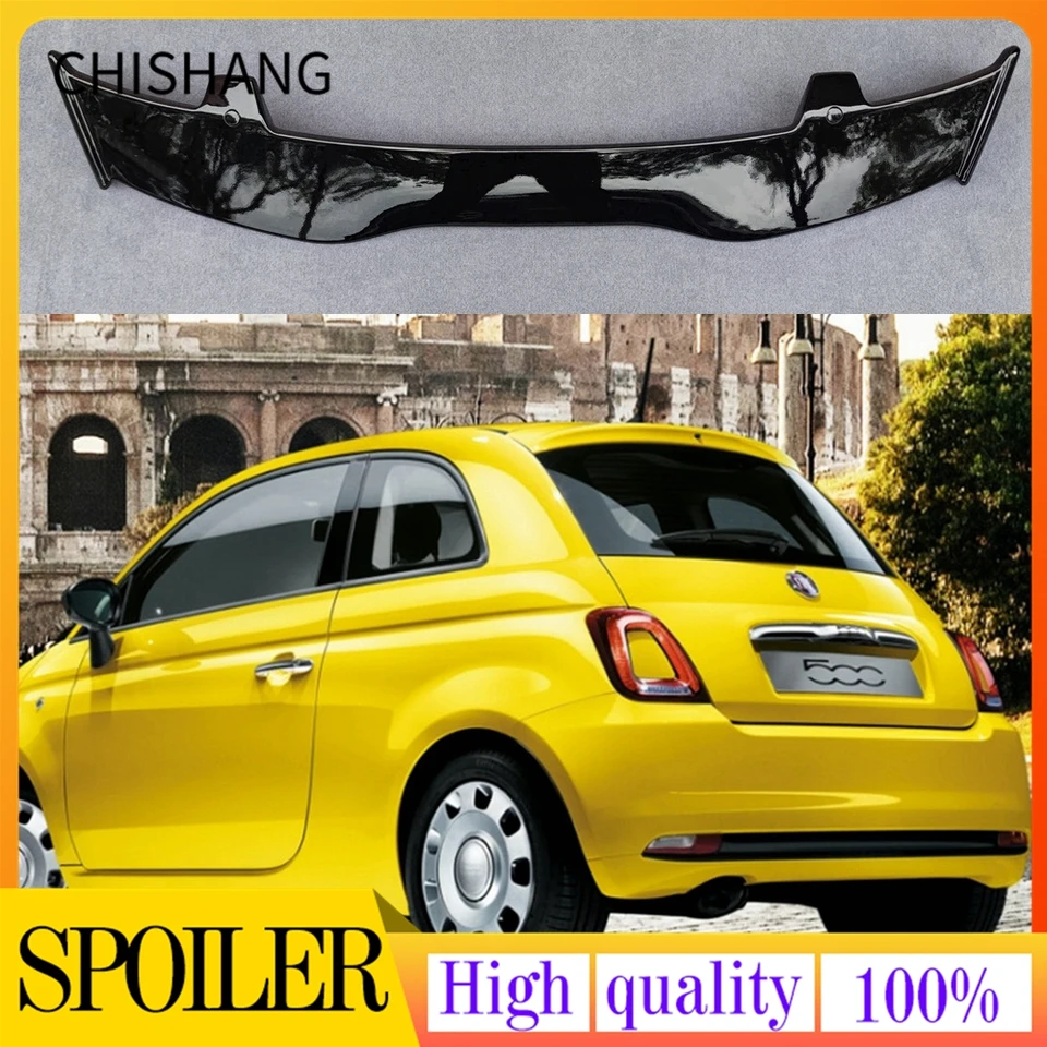 GT Spoiler Extension Fiat 500 Abarth MK1 2008-2012 Spojler zadného krídla pre Fiat 500 Abarth MK1 facelift 2016- Príslušenstvo v aute
