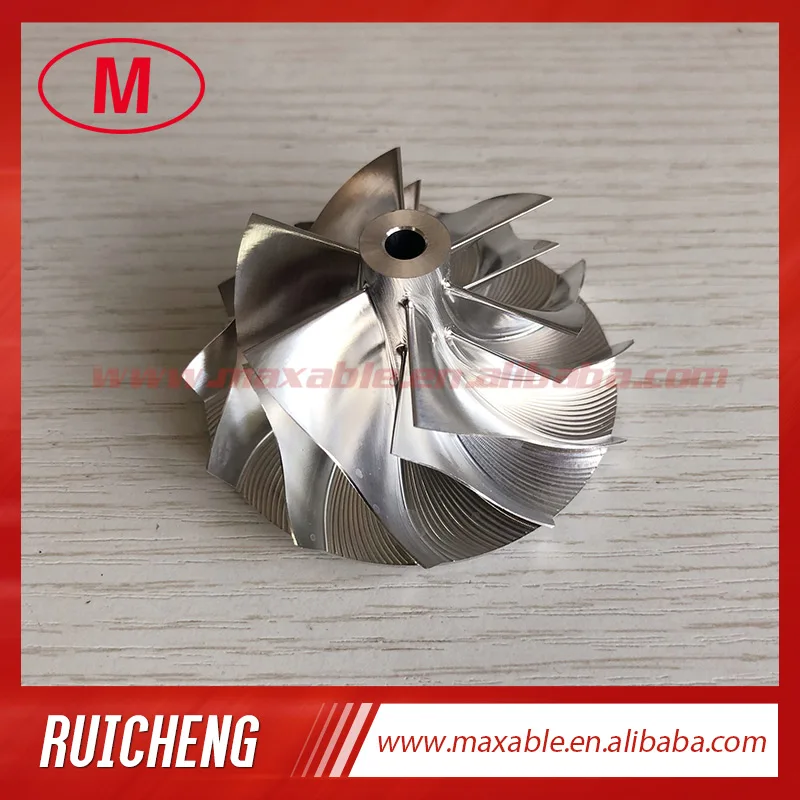 GT15-25 6+6 Blades 47,56/61,98 mm Superback: 2,67 Turbo frézovanie/hliník 2618/Kompresorové koleso slany