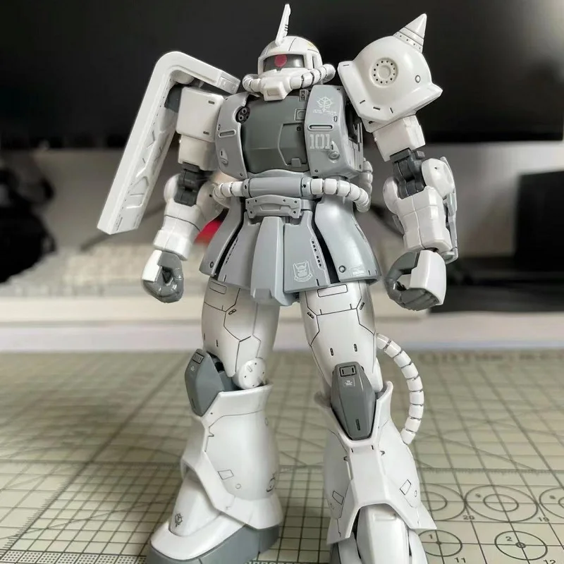 GTO Zaku Warrior Red and White Maľovaná verzia ZGMF-1000 C6/R6 HG 1/44 Zostavte modelovú akčnú figúrku
