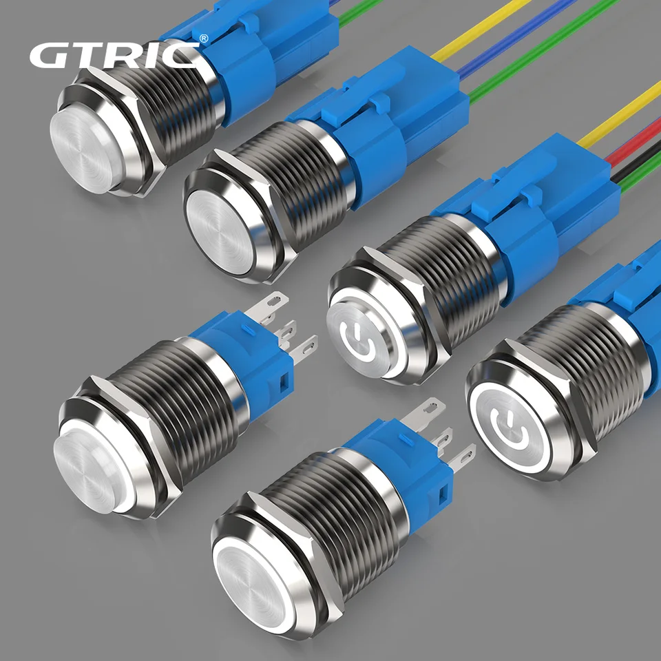 GTRIC 19 mm kovový spínač vozidla Pohyb automobilu