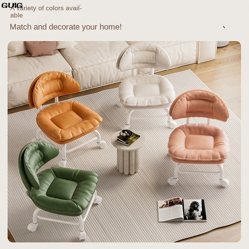 Guig Pulley Stool Universal Wheel Stool Home Low Stool zadná lavica koncová stolička Stoli s kolesom Detské stoličky horúce nové