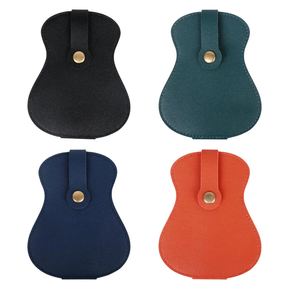 Guitar Picker Držiteľ Case Guitar Pick Storage Bag pre akustickú elektrickú gitaru