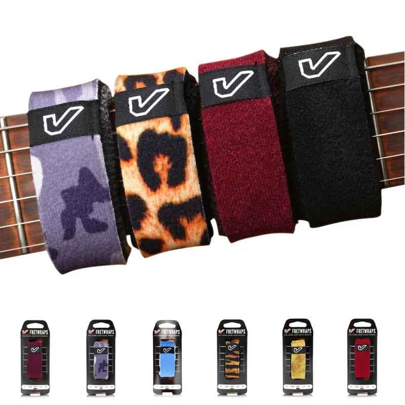 Guittart String Muter MD veľkosti Guitar String tlmička/tlmená páska. Vhodné pre klasickú gitaru/5 strunových basov.Multiple Colors。