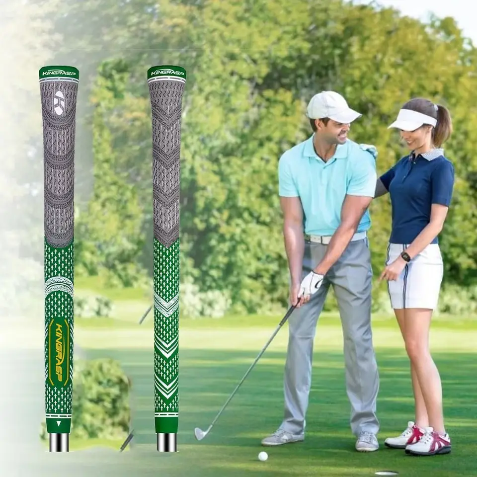 Gumový golfový klub Guma Grip Pohodlné nekĺzanie golfových klubov ľahký čierny golfový výcvik Grif Golf Doplnky