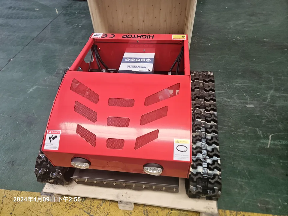 Gumový prehľadávač robota benzínu samostatne poháňaná záhradná kosačka
