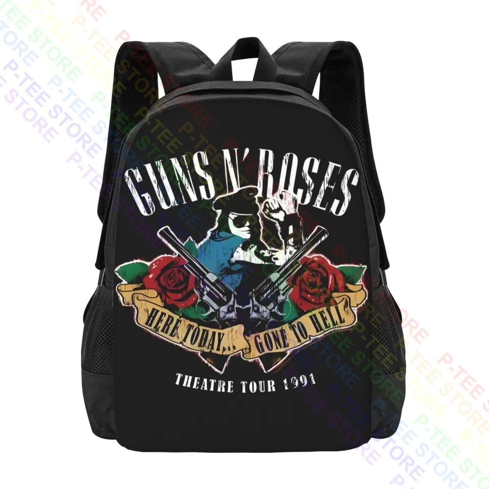 Guns n Roses tu dnes prešiel do pekla 1991 Tourbackpack veľká kapacita plážová taška