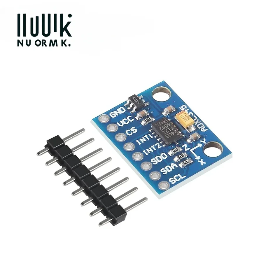Gy-291 ADXL345 Digitálne trojosové zrýchlenie modulu sklonu gravitácie IIC/SPI prenosu pre Arduino ESP32