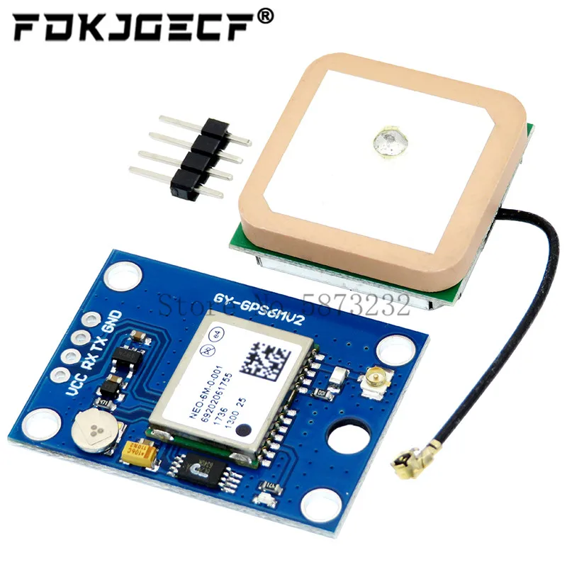 GY-neO6MV2 NEO-6M GPS modul 3V-5V NEO6MV2 s letovou reguláciou EEPROM MWC APM2.5 veľká anténa pre Arduino