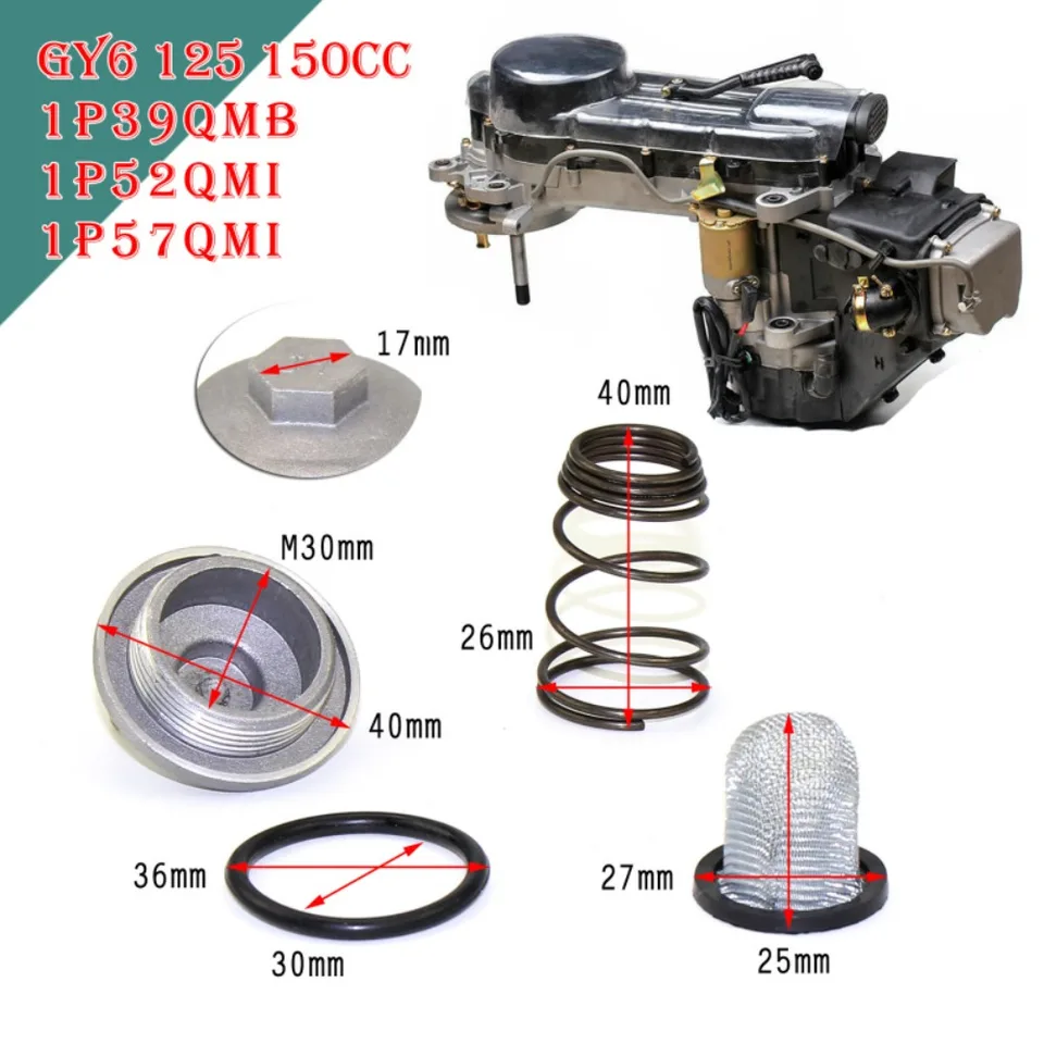GY6 Scooter Oil Drain Suc