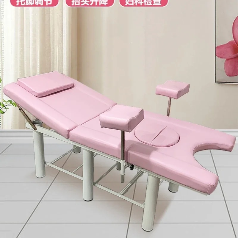 Gynekologické vyšetrenie posteľ, súkromná kozmetická posteľ, ošetrovateľský ľudia, ležiace kreslo, multifunkčná ambulantná chirurgická nemocnica
