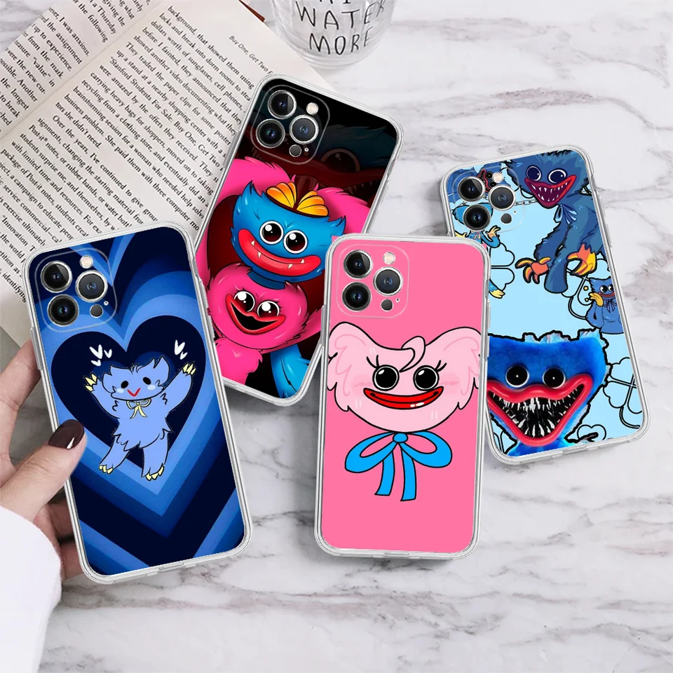 H-Huggy W-Wuggys Telefón pre iPhone 15 14 13 12 Mini 11 Pro XS Max x xr SE 6 7 8 Plus mäkký silikónový kryt