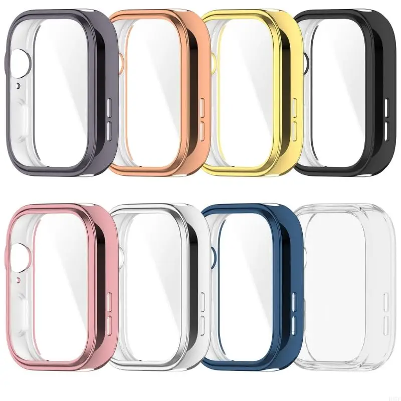 H37F Cover Cover TPU For Watch Fit 3 Scratchoater Pite Cover Cover Cover Watch Ochranta Puzdro Rám shell prachový odolný