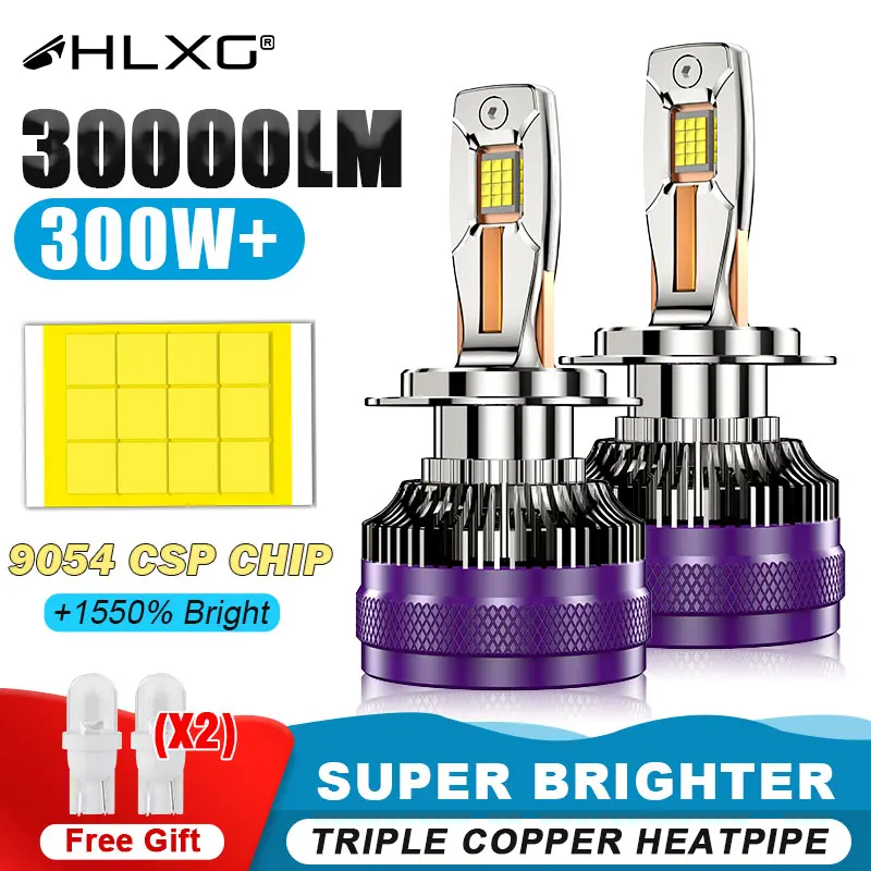 H7 H11 LED auto svetlomety Automatické lampa H1 H8 H1 H9 HB3 9005 9006 9012 9054 CSP Chip Turbo ventilátor Canbus 12V 12V Turbo lampy