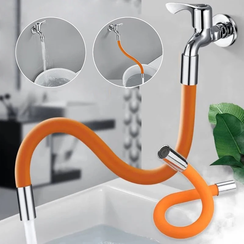 Hadica kohútikov 360 ° Rotácia Univerzálna trubica z kohútika Bubbler Truby Anti-Strlash Vodná potrubia Kúpeľňa Kúpeľňa Kúpeľňa Kuchynské doplnky