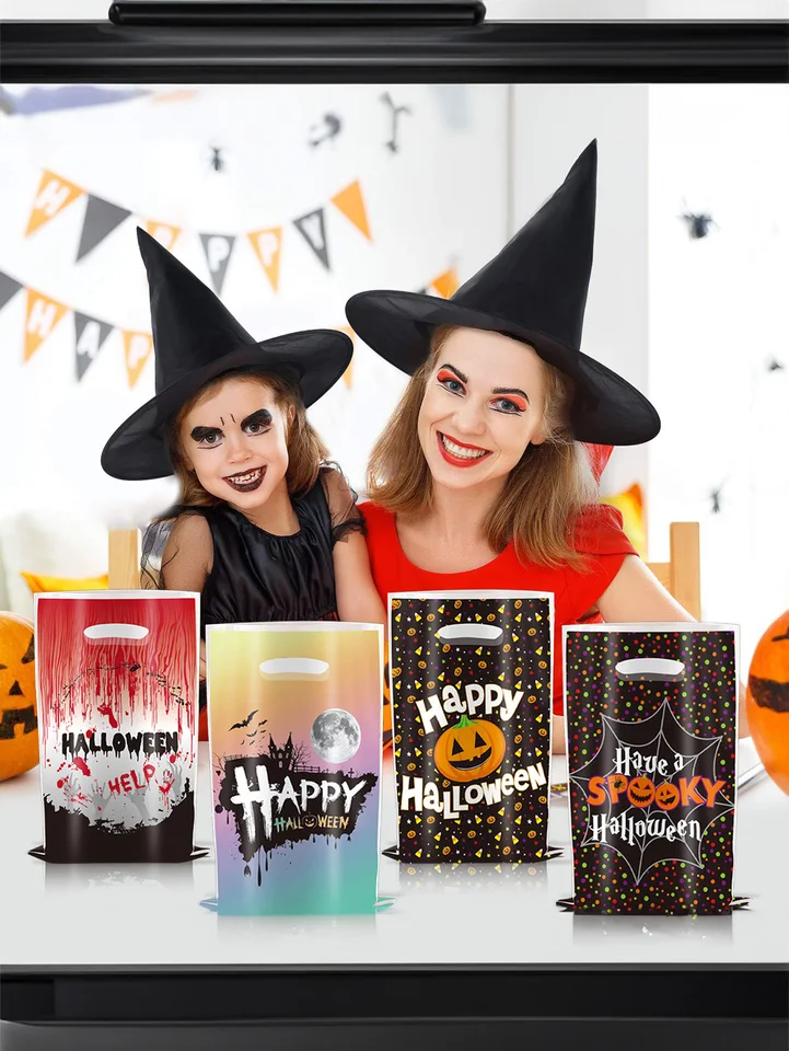 Halloween Candy balenie box malá darčeková taška tekvicová sušienka nougat box karikatúra