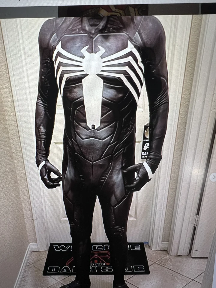 Halloween Insomniac Spider 2 Venom Cosplay kostýmov Muži superhrdina Zentai Bodysuit pre dospelých detí kombinéza