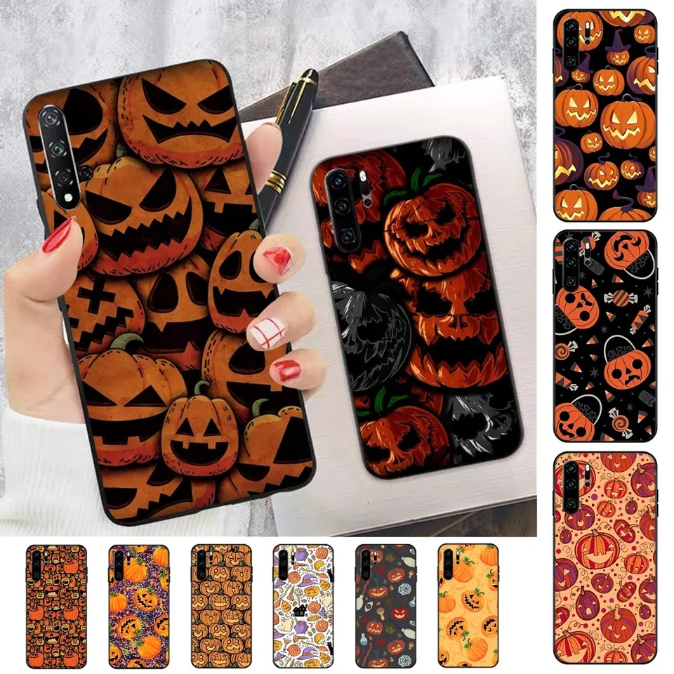 Halloween jesenné jesenné tekvica vzorový puzdro pre huawei p 8 9 10 20 30 40 50 pro lite psmart cti 10 lite 70 mate 20lit 20lit