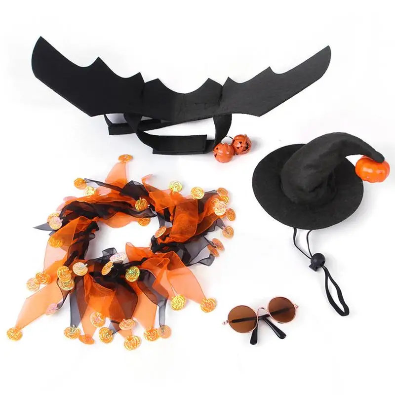 Halloween Pet Suit Halloween Pet Costume Suit Cat Atraktívny kostým kostým pre psie kostým nastavený na Halloween Party Denné nosenie narodenín