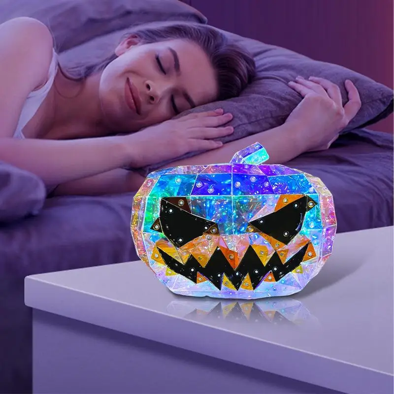 Halloween Phantom Pumpkin Lantern Pumpkin Prismatic Light Supplies Haunted House scéna usporiadanie tekvicovej dekorácie pre balkón